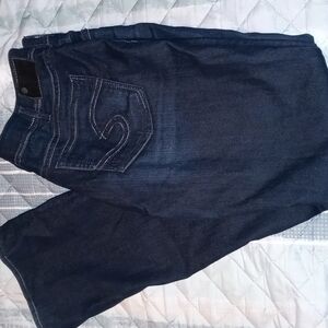 Silver jeans size 17 dark blue denim